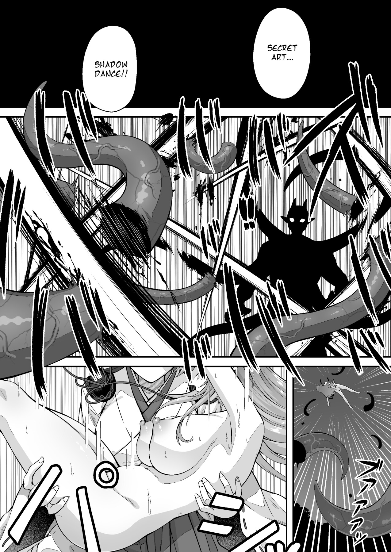 Hentai Manga Comic-The Master Demon Exorcist Doesn't Succumb to Tentacle Demon-Read-10